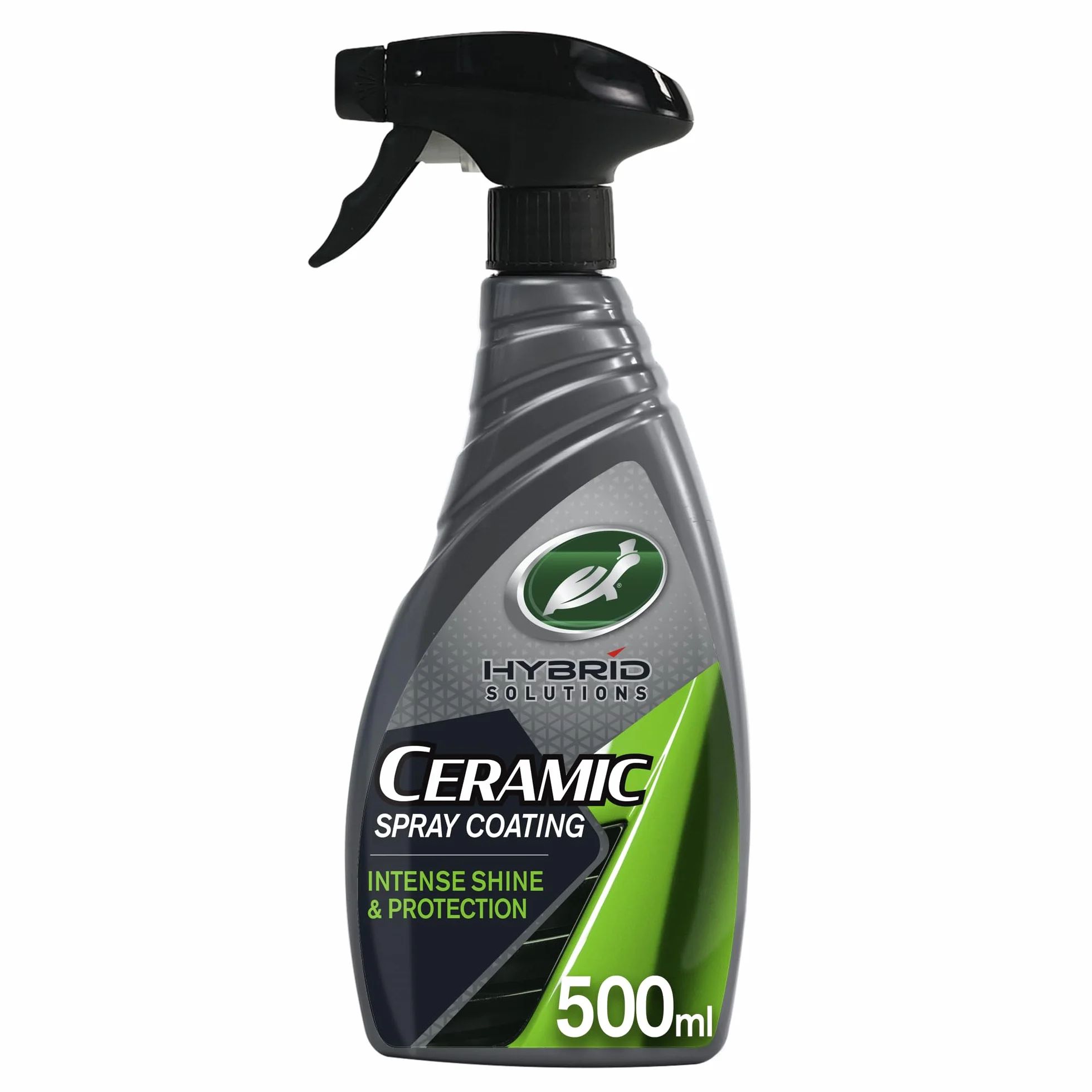 Turtle Wax Hybrid Solutions Revêtement Céramique en Spray, Cire Voiture Brillante, Offre une Protection Durable de la Peinture, Action Extrême de Perlage d’Eau, Sûr pour le Verre, les Roues, 500ml