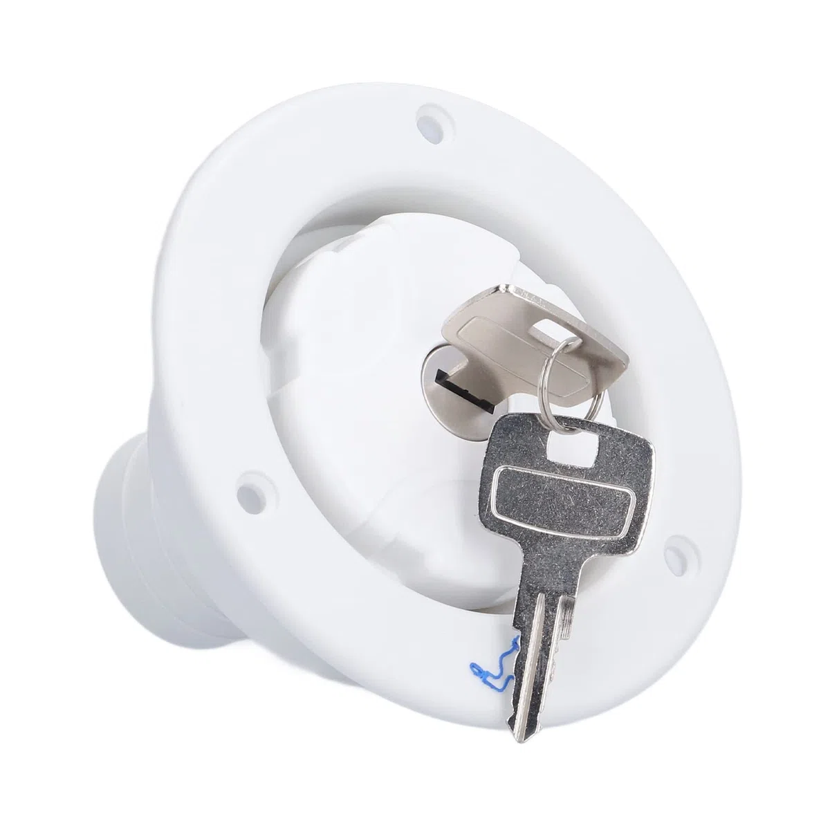Bouchon de Remplissage D'entrée D'eau Par Gravité Avec 2 Clés Serrure Accessoires de Remplacement de Fuite équipement Universel de Preuve Pour Camping Car Remorque Caravane