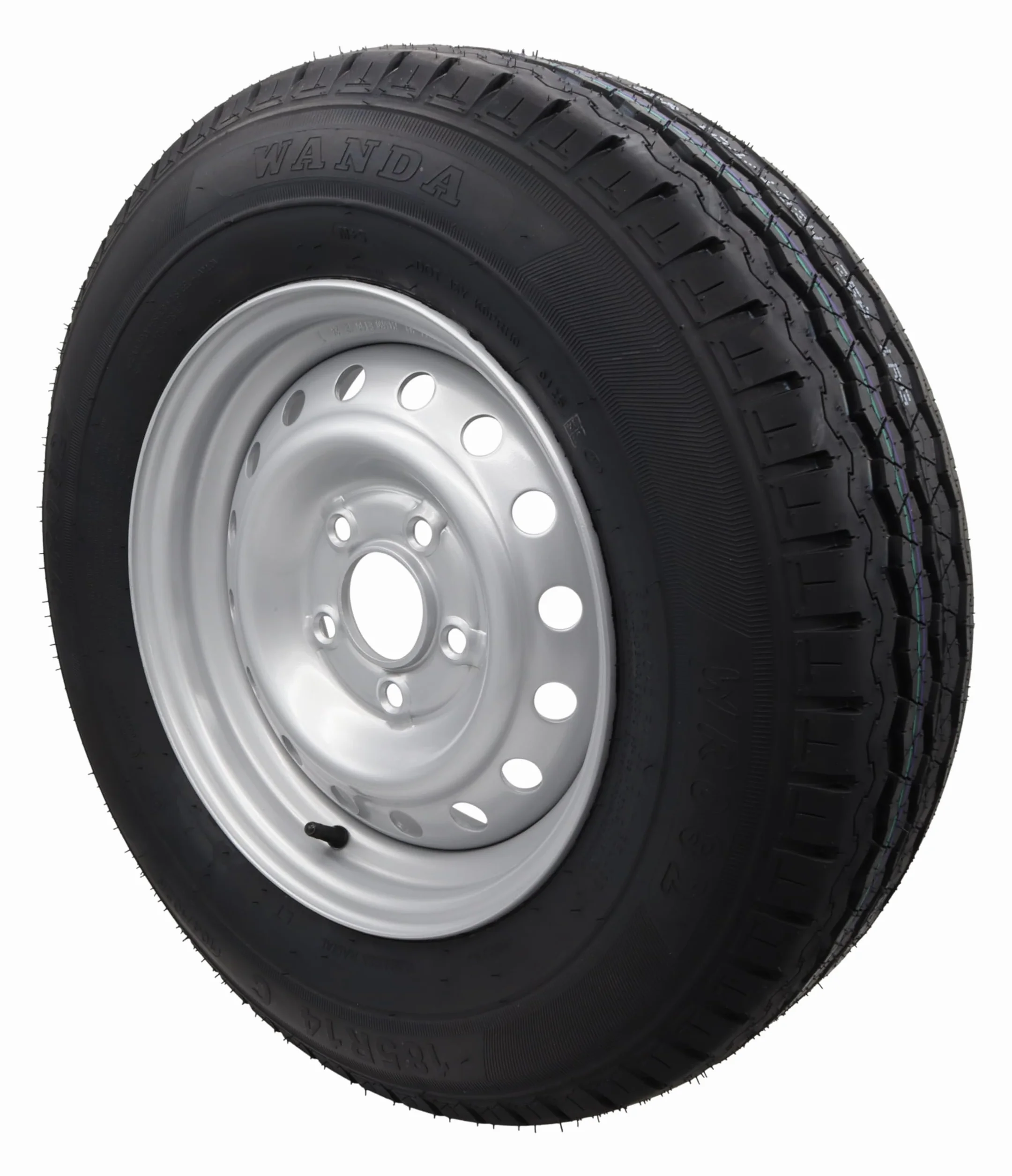 Roue complète 185R14C 112 x 5 900 kg 14" 185/14 R 14 C