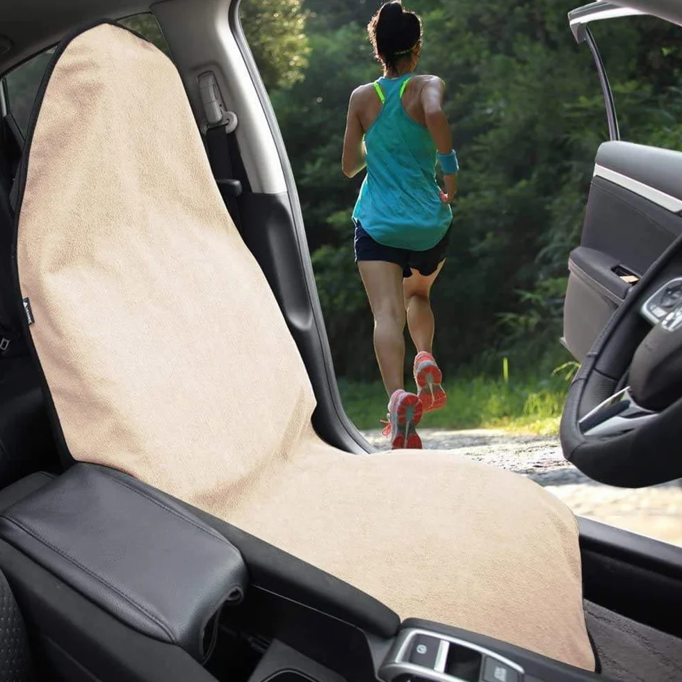 Housse de siège de voiture imperméable et résistante à la transpiration, parfaite pour siège de voiture universel, antidérapant, siège de camion, SUV, idéal pour l'entraînement post-gym, la