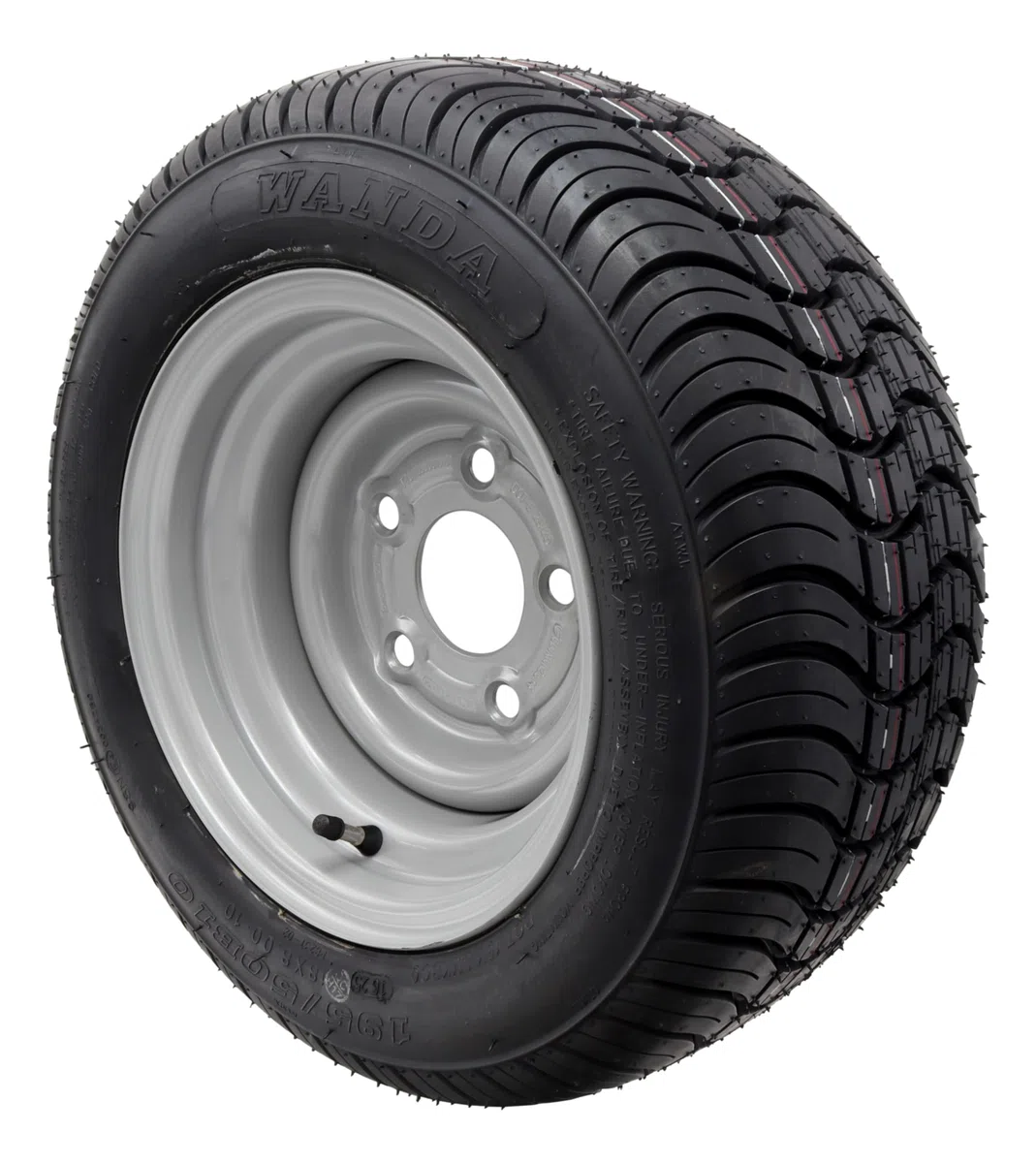 Roue complète 195/50 B 10 98N Roue 18 x 8.0-10 B62 Jante en acier 6.00 x 10 ou 18 x 8.0 x 10-195 50.