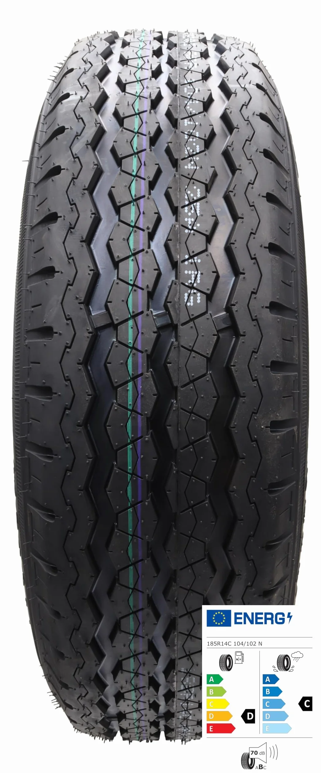 Roue complète 185R14C 112 x 5 900 kg 14" 185/14 R 14 C