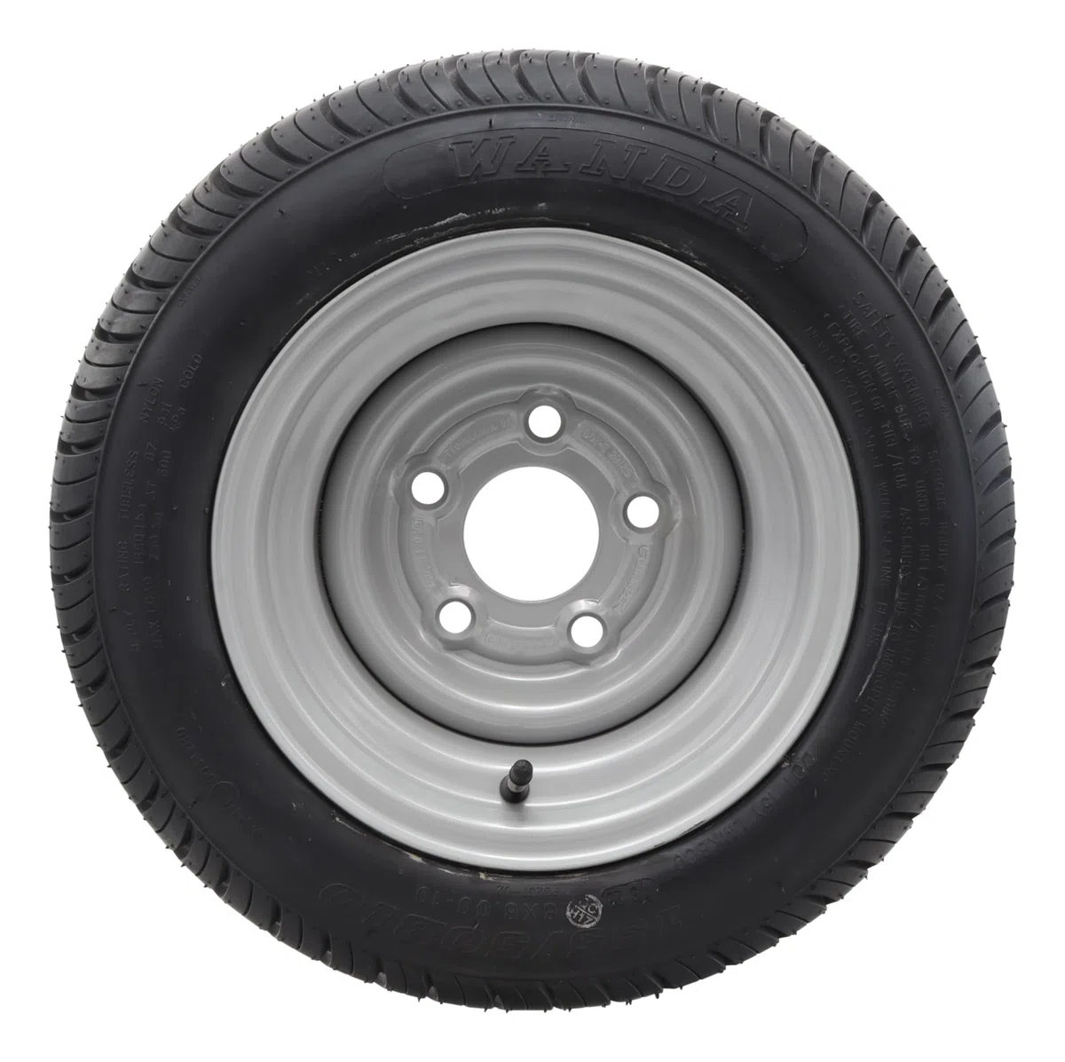 Roue complète 195/50 B 10 98N Roue 18 x 8.0-10 B62 Jante en acier 6.00 x 10 ou 18 x 8.0 x 10-195 50.