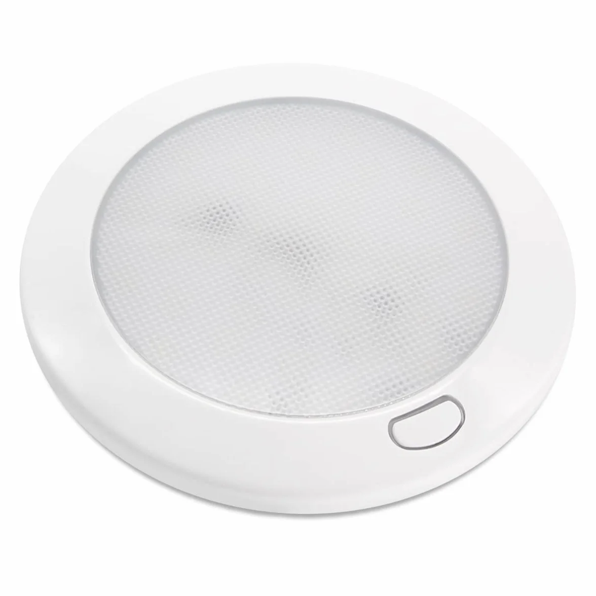 Dream Lighting Plafonnier LED 12v Camping Car Interrupteur Variateur Continu IP44 Caravane Éclairage Intérieur Blanc Chaud