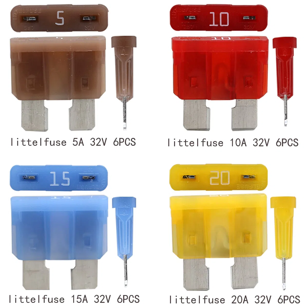Blocs Fusible Lame ATC/ATO, Porte Fusible Voiture ENDARK, Boîte Fusibles Voiture 12 voies avec Indicateur de Bus Négatif pour Voiture, Bateau, Fourgonnette, SUV