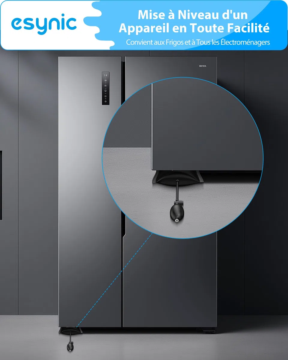 eSynic Lot de 2 Sacs gonflables en TPU Durable pour Porte de Levage - 15 x 16,5 cm - Capacité de Charge : 200 kg