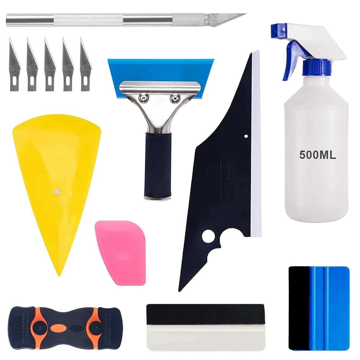 Film teinté pour vitre de voiture - Kit d'outils - Pour film teinté de voiture, film teinté de fenêtre - Installation