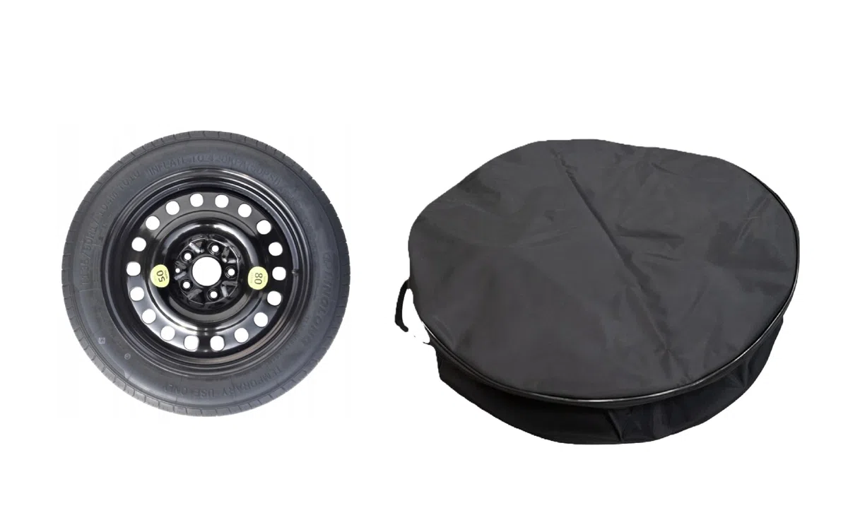Roue de Secours 17" compatible avec Renault Captur 5 trous (2020>) avec Sac