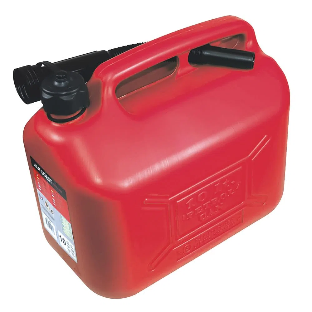 Autobest Jerrican Plastique 10 litres Homologue avec Bec verseur