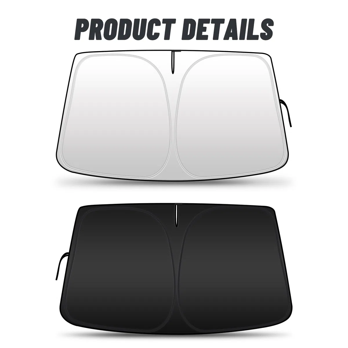 D-Lumina Pare-Brise Pare-Soleil pour Peugeot 308 (2008–2015) Accessoires, Protecteur de Protection de Pare Soleil Voiture Contre Les Rayons UV, Pliable et Portable