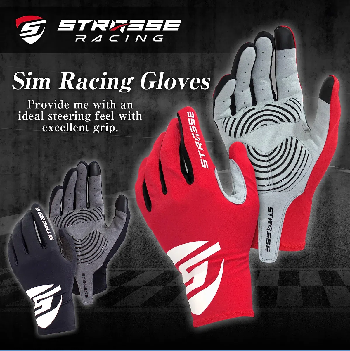 STRASSE STRASSE Sports Actiity Gants Simulator Racing Conduite Volant Contrôleur