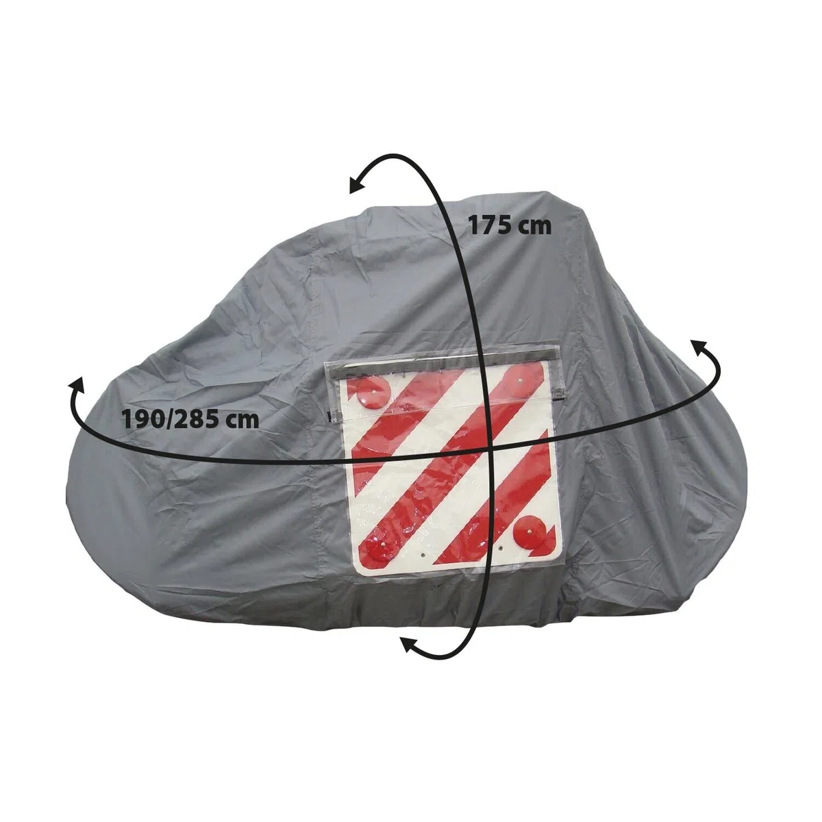 Housse de protection pour porte-vélos camping-car ROC LINE Modèle - 2-3 vélos