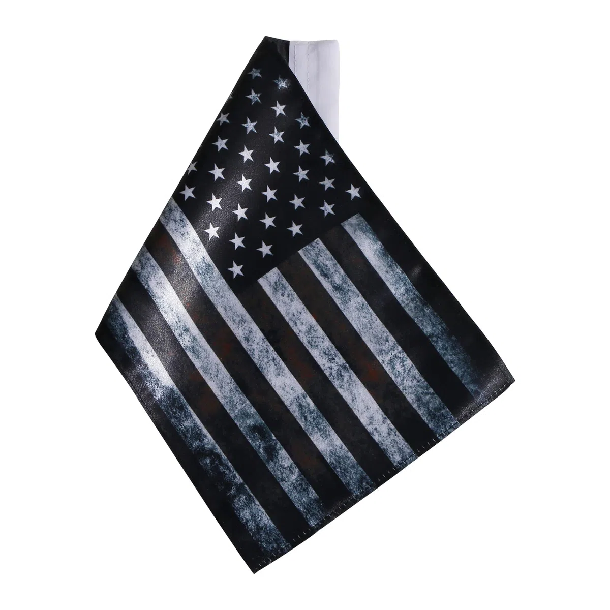 Drapeau américain de rechange pour moto - 15,2 x 25,4 cm - Pour mât de 3/8 de diamètre - Double face - Revêtement UV