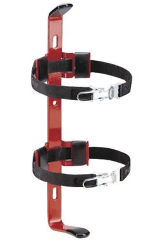 Jockel Support pour extincteur de voiture pour Jockel Extincteur 6 kg, Diamètre du réservoir 150 mm, Fixation de support de voiture avec bande de serrage