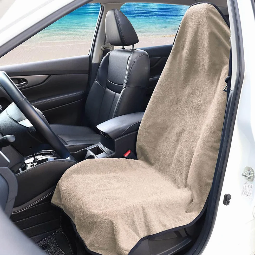 Housse de siège de voiture imperméable et résistante à la transpiration, parfaite pour siège de voiture universel, antidérapant, siège de camion, SUV, idéal pour l'entraînement post-gym, la