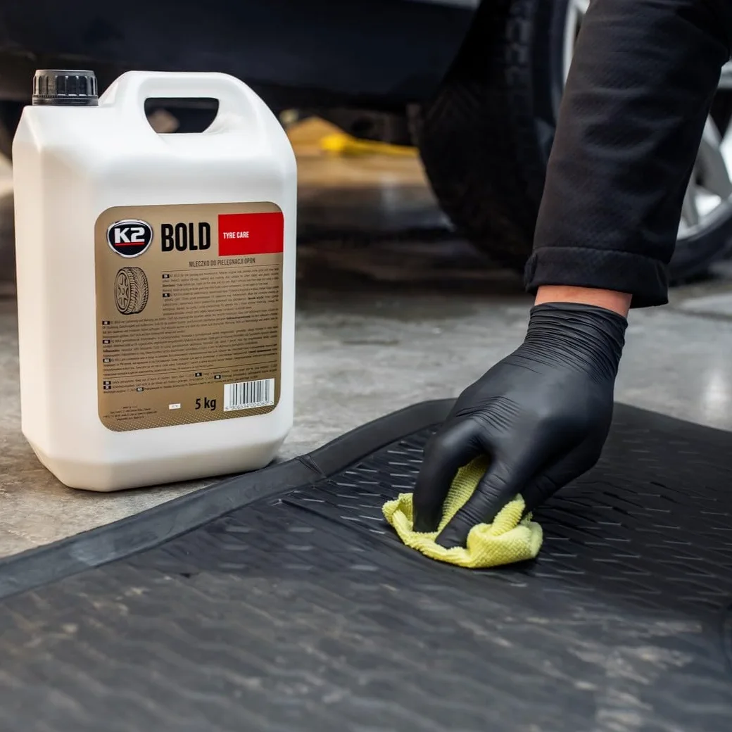 K2 Bold for Trucks and Cars Mousse de Polissage Brillant pour pneus en Caoutchouc 5 l