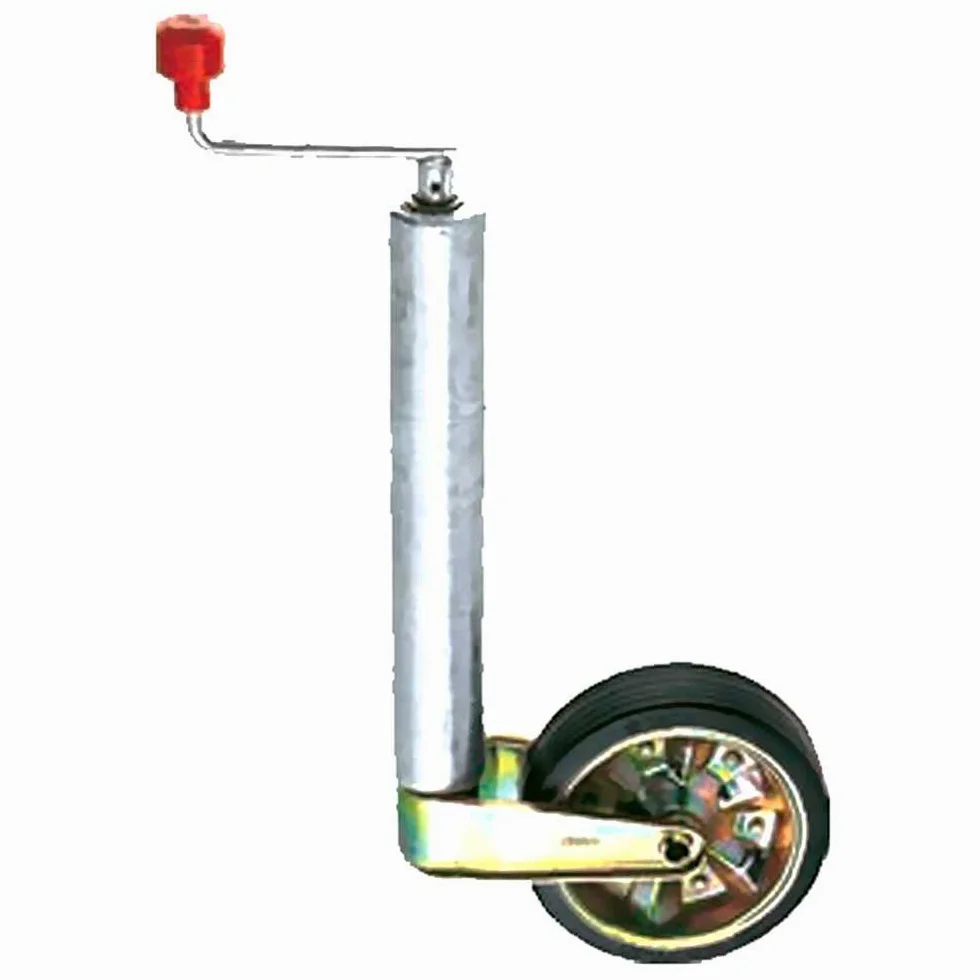 AL-KO Roue pivotante zinguée caoutchouc plein 60mm 243 888 pour moto
