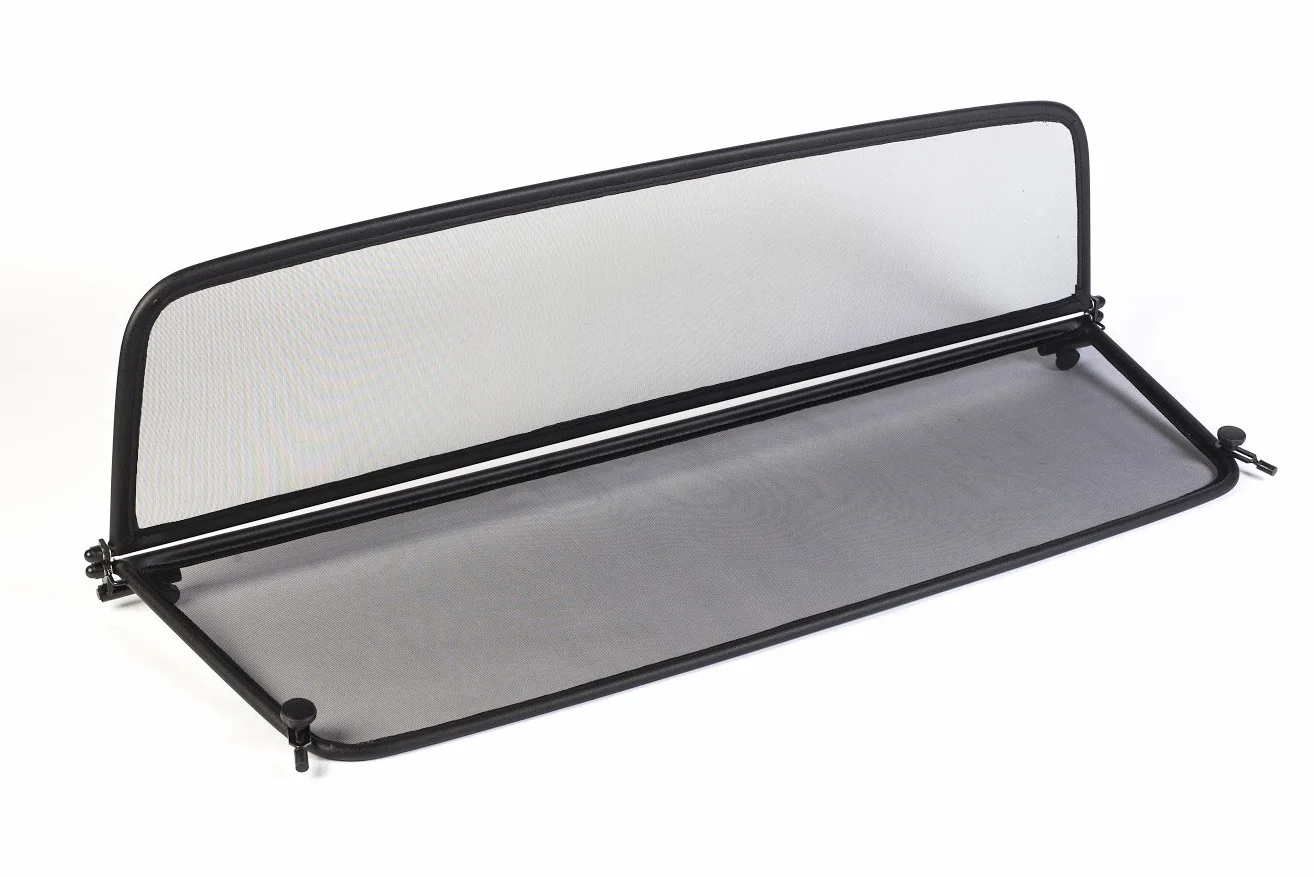 Déflecteur de vent pliable avec fermeture rapide - noir pour BMW 4-Série F33 2013-2017 | Filet Anti-Remous Coupe | Déflecteur d'air