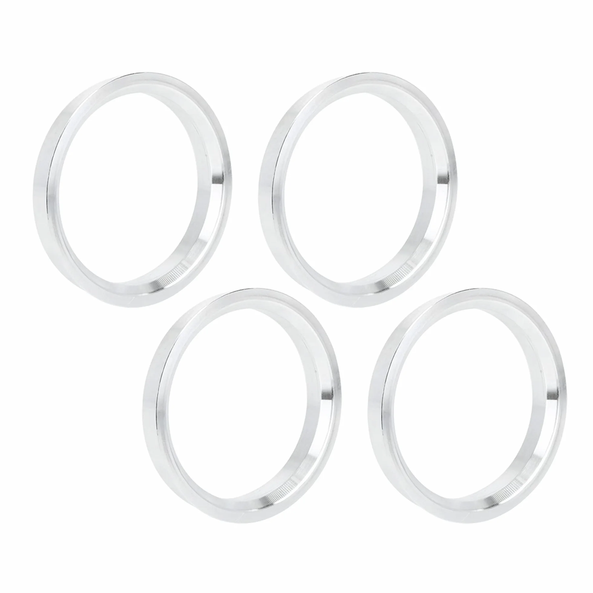 X AUTOHAUX Lot De 4 Bagues De Centrage 57.1-66.6Mm Pour Voiture | Pour Installation Entre Moyeu Et Roue, Élimine Vibrations, Profondeur 10mm, Ajustement Précis