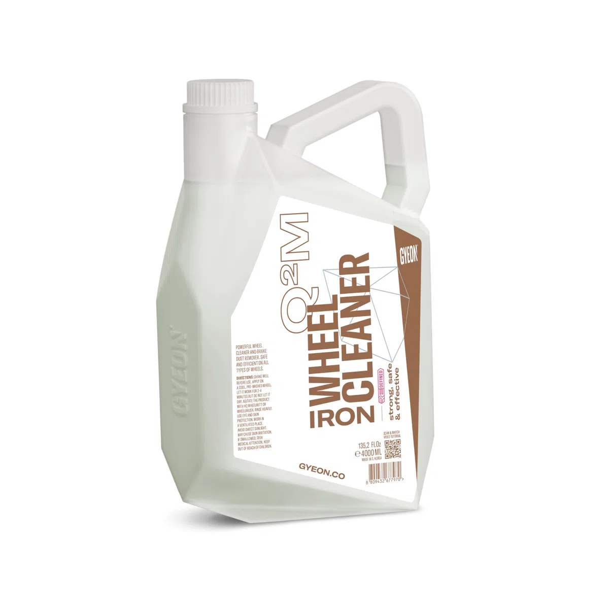Gyeon Q²M Iron Wheel Cleaner - Redefined 4L