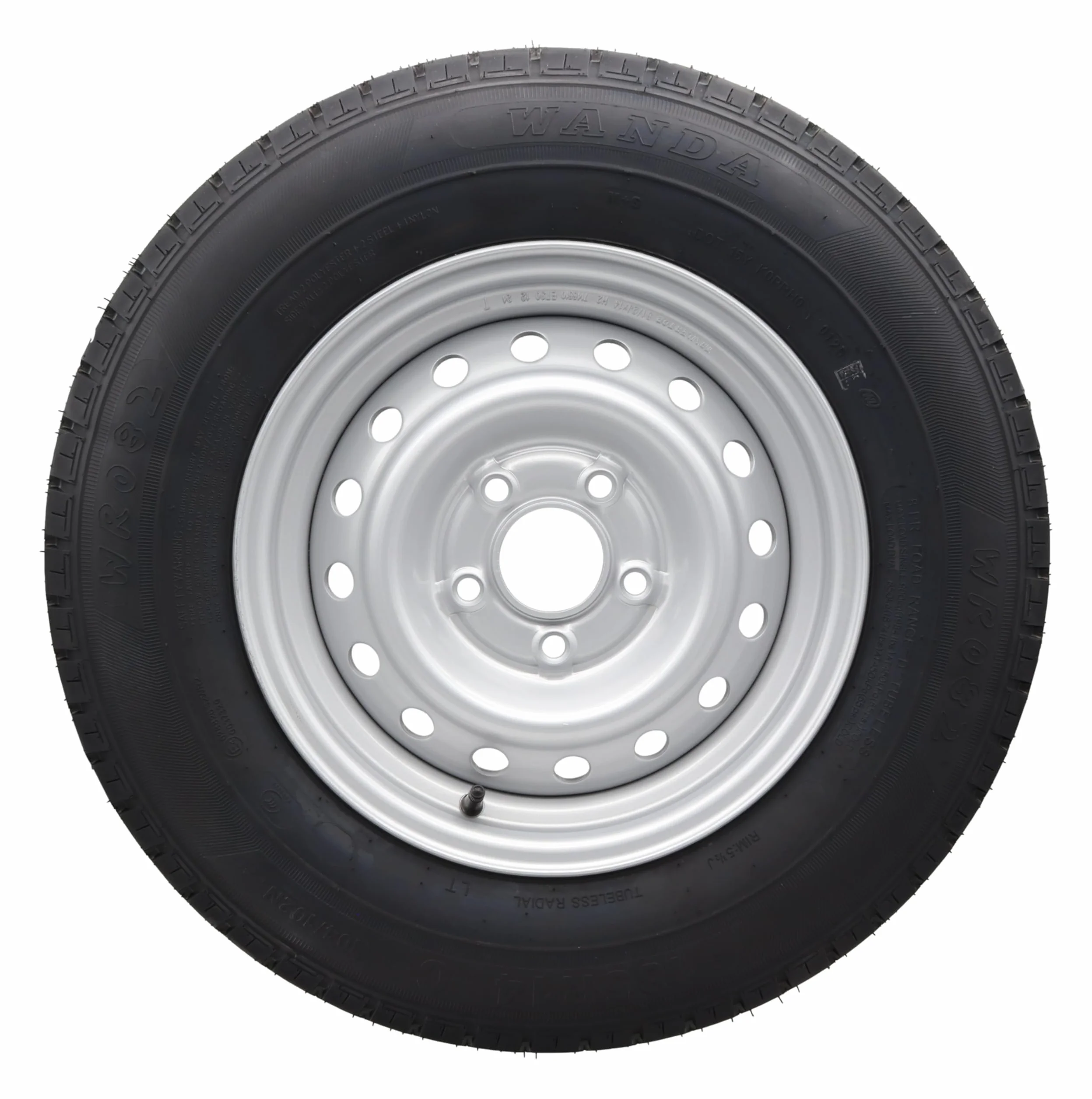 Roue complète 185R14C 112 x 5 900 kg 14" 185/14 R 14 C