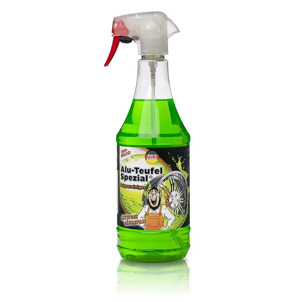 AUTOSTYLE Alu-Teufel Spezial Nettoyant de jantes - Vert - 1000ml - Vainqueur du test!
