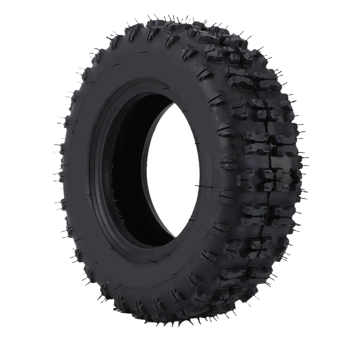 Tbest Pneu sans Chambre à Air ATV 4.10-6, Pneu en Caoutchouc Antidérapant Anti-Explosion pour Souffleuse à Neige Go Kart, équipement de Pelouse Quad Chinois