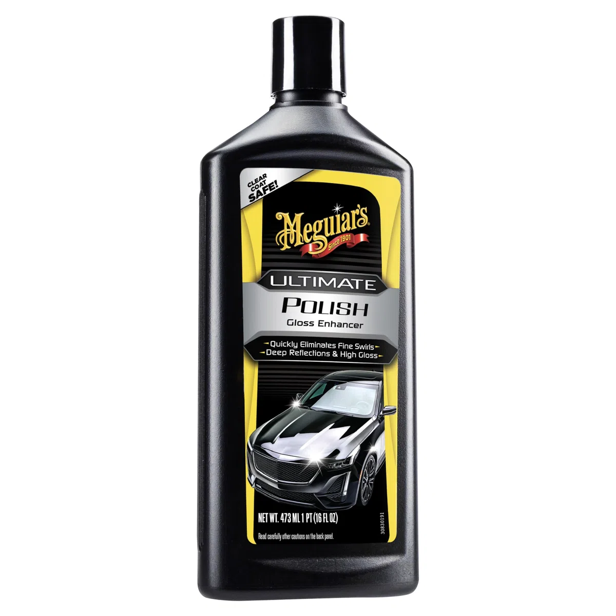 Meguiar's G19216EU Crème polish lustrante Ultimate - Lustrant Protection UV - Brillant Longue Durée - Polish Voiture - 473ml
