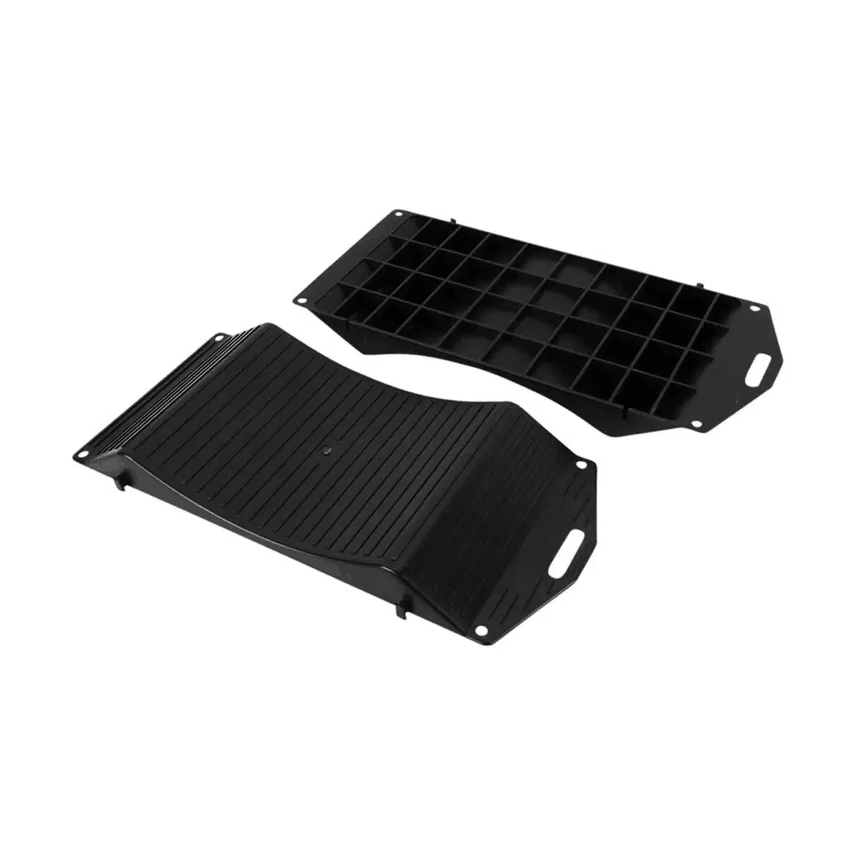 Relaxdays Protecteurs de pneus Contre Les déformations, Lot de 2, 10-20 Pouces, Noir, 4 x 20 x 44 cm