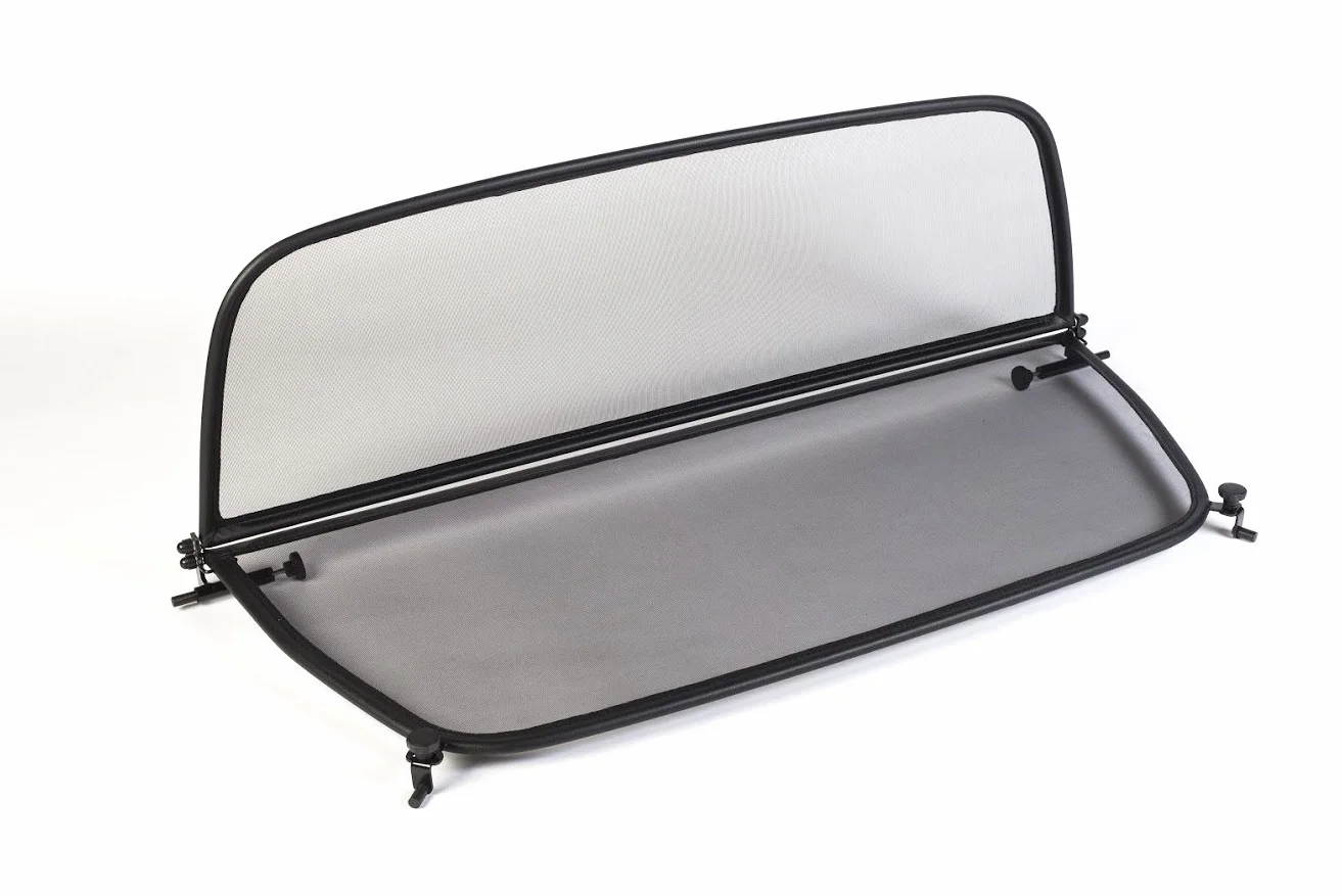Déflecteur de vent pliable avec fermeture rapide - noir pour Audi A3 8P 2008-2013 | Filet Anti-Remous Coupe | Déflecteur d'air