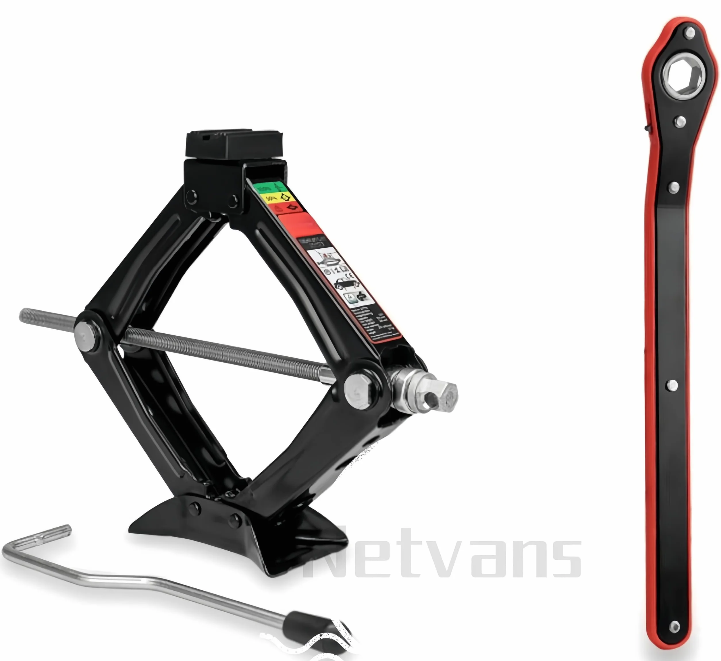 D'ANGELO 1988 Kit Roue de secours 17" compatible avec A3 Sportback avec Cric, Clé et Sac