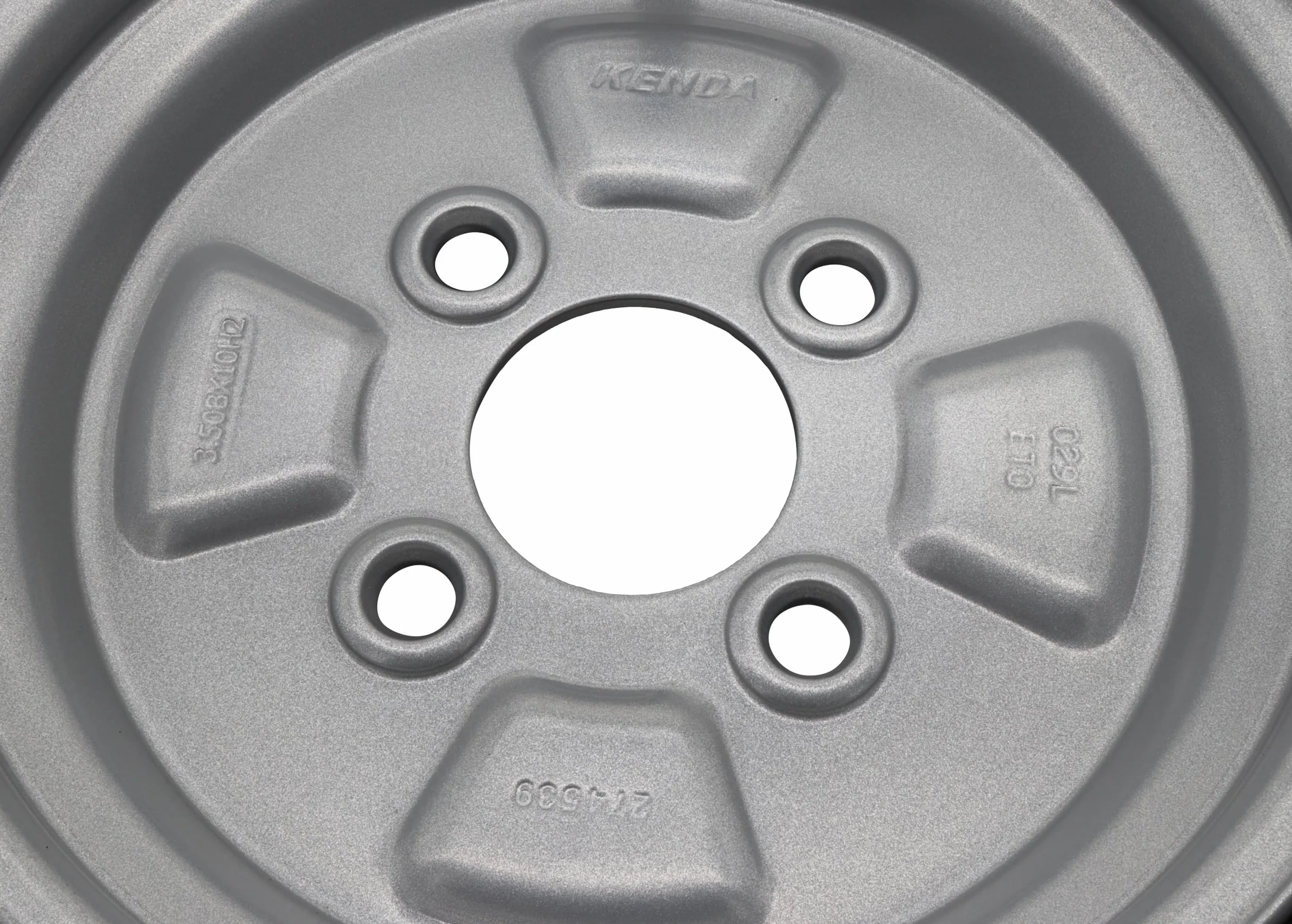 Roue complète trailer parts4u 4.50-10 - 400 kg - 4 x 100 - Pour remorque - Pneu 4.50x10 - 76 m (2x)