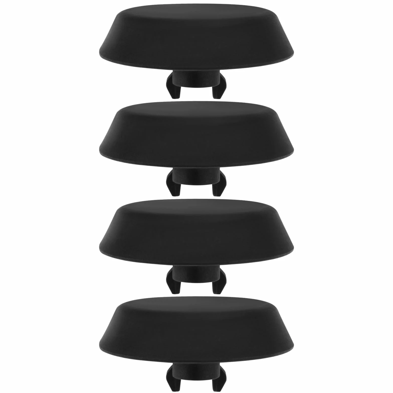 ECSiNG Lot de 4PCS Tampons de Support de Cric de Voiture en Plastique 51711960752 Compatible avec BMW E36 318 323 325 M3 Noir