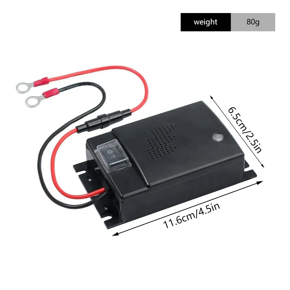 Anti Martre Voiture, 2 Pièces Ultrason Fouine Voiture avec 12V Connexion Batterie,Anti Fouine Pour Voiture,Anti Rongeur Voiture,Répulsif Rongeur Voiture,Repulsif Fouine pour Voiture