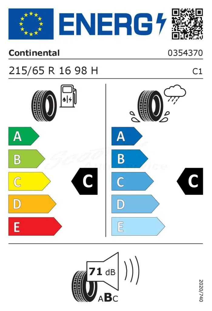 Continental CrossContact LX Sport M+S - 215/65R16 98H - Pneu Été