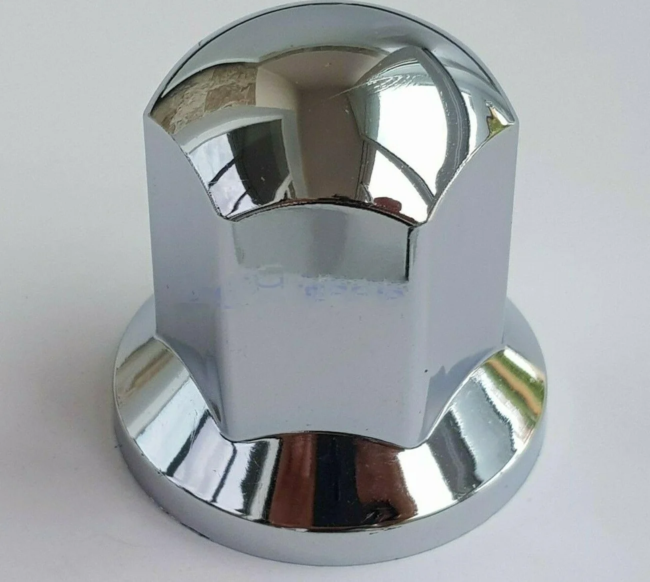 Cache-écrous 32 mm en plastique chromé pour roue de camion remorque, lot de 25