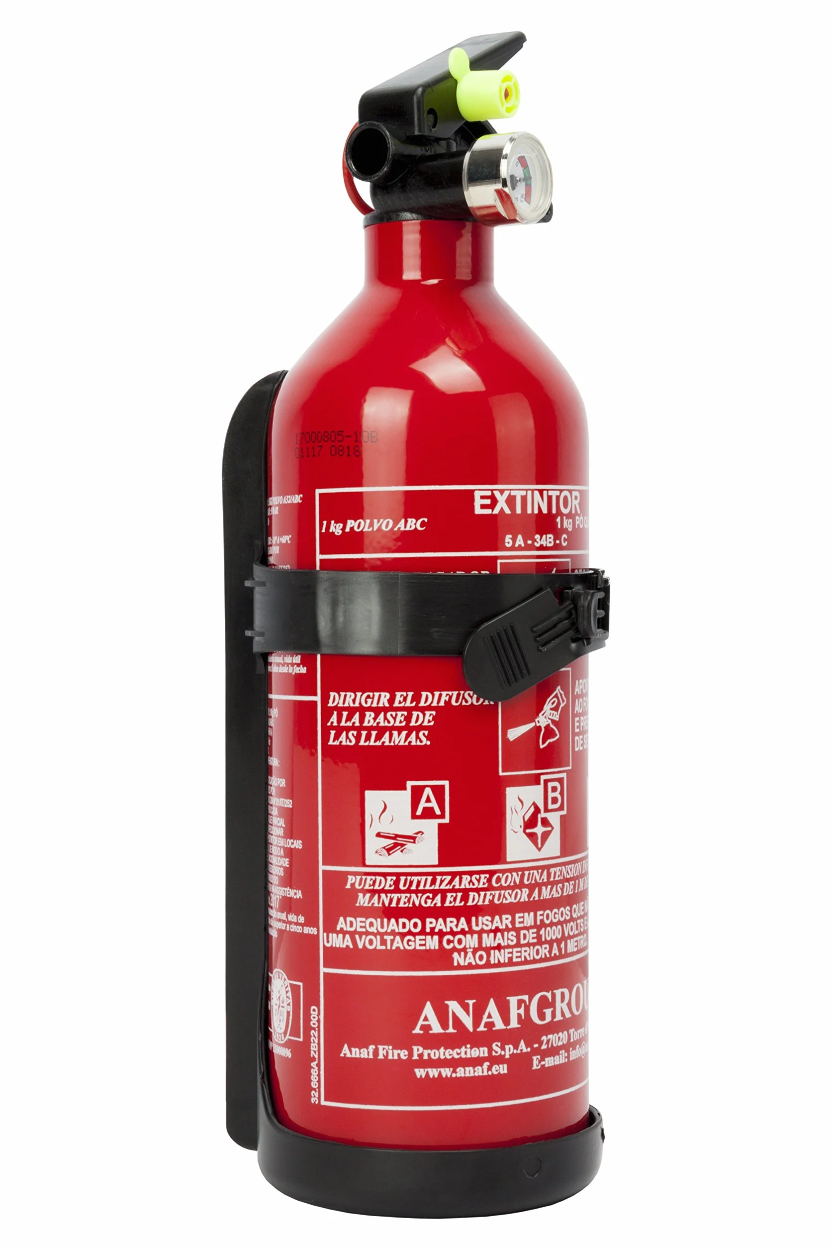 Extincteur avec manomètre 1 kg