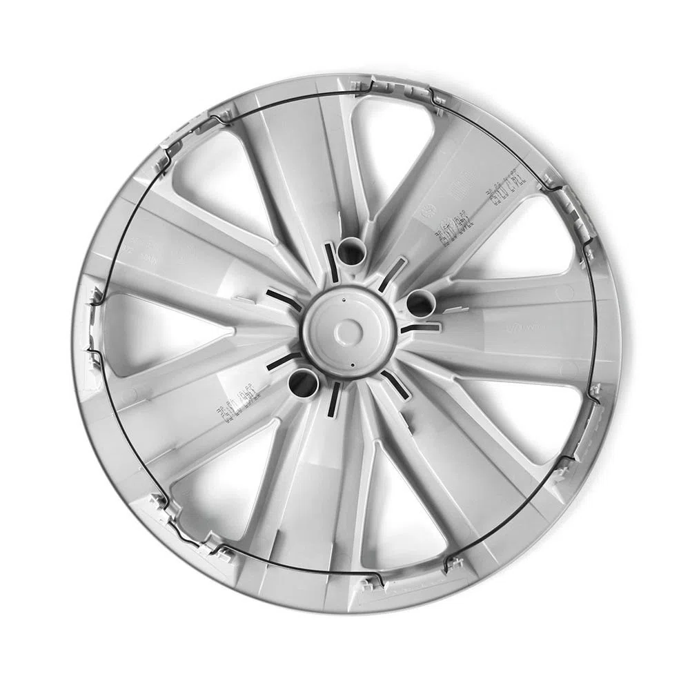 Volkswagen 2GA071456 Lot de 4 enjoliveurs 16" Argent Brillant