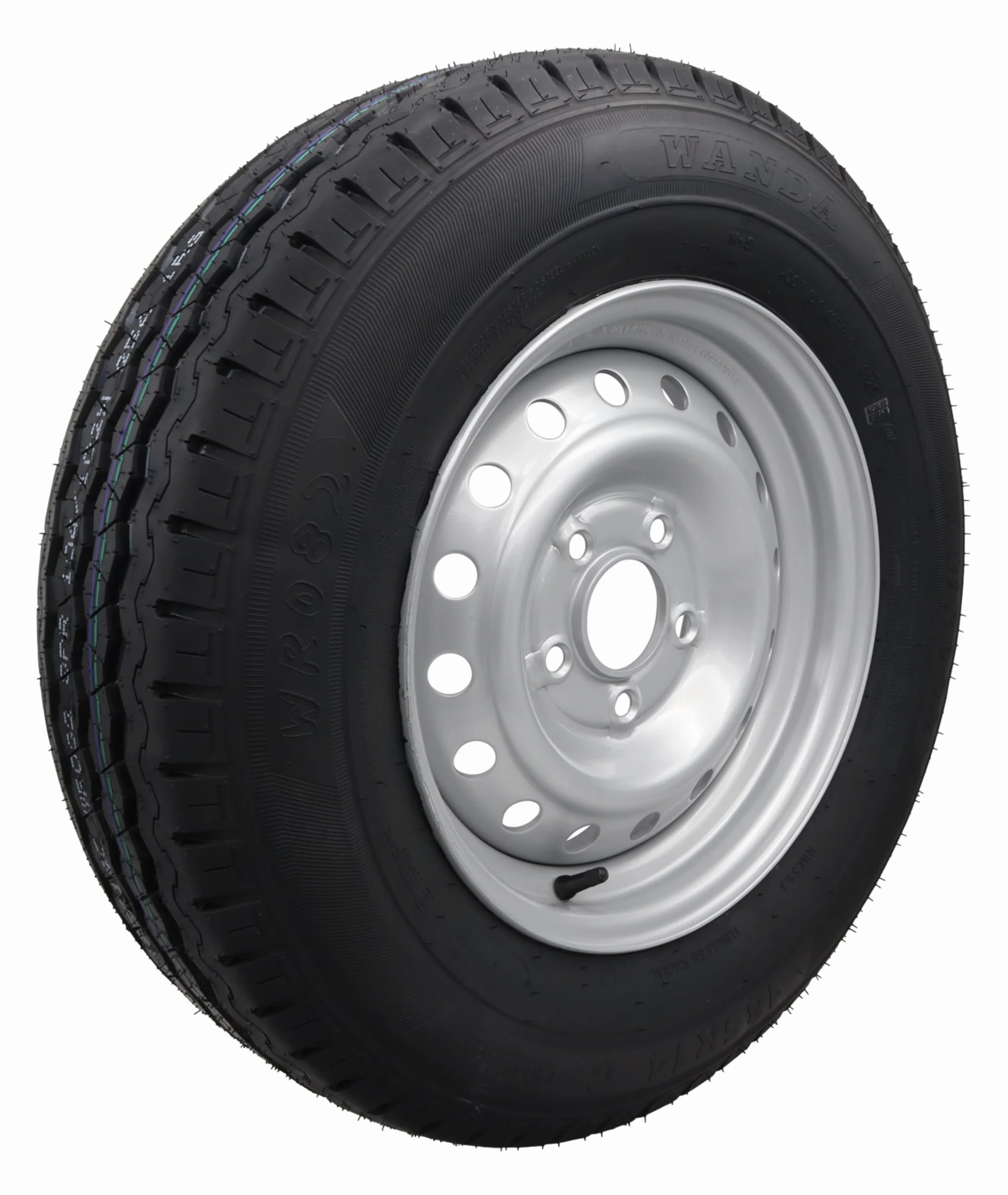 Roue complète 185R14C 112 x 5 900 kg 14" 185/14 R 14 C