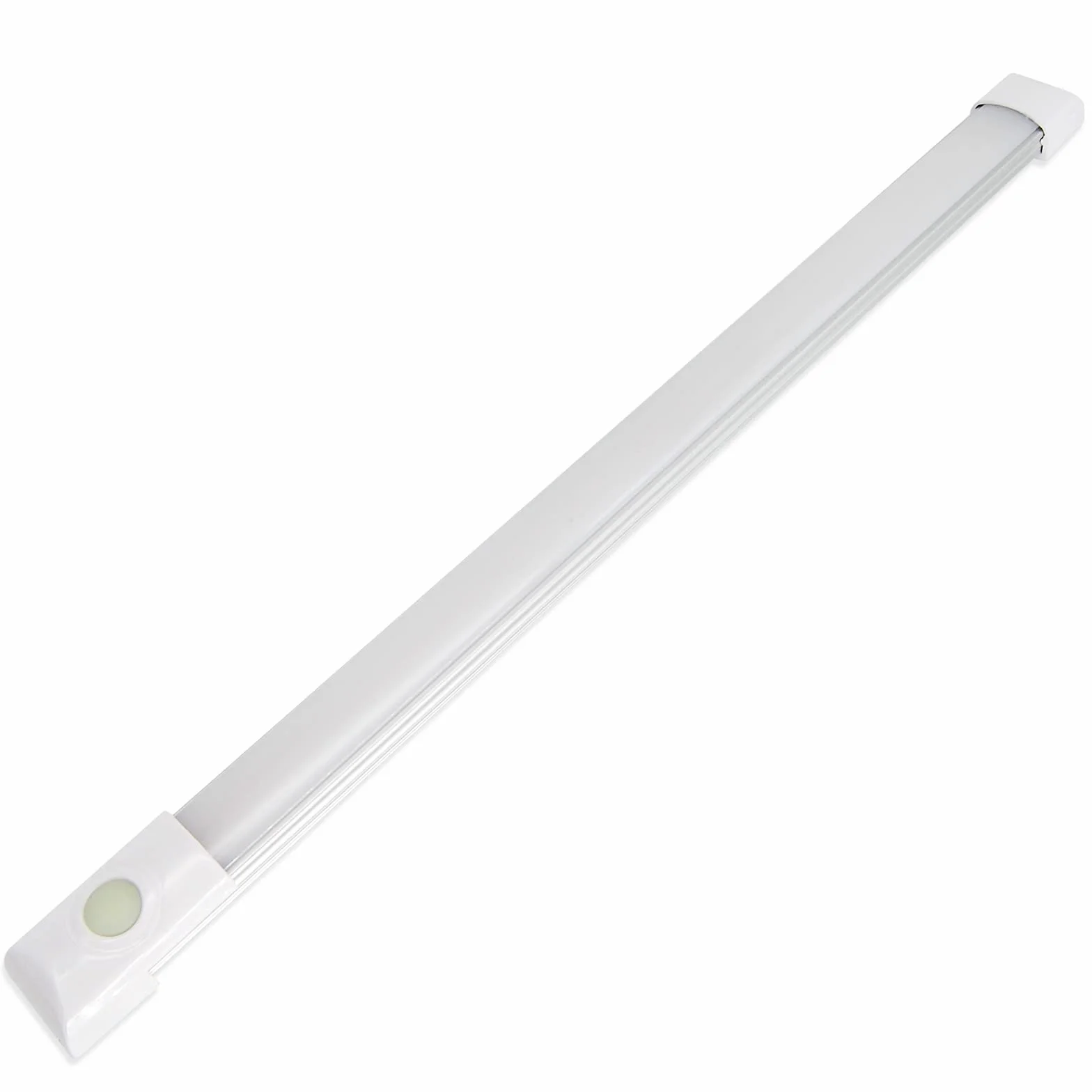 Dream Lighting Lumiere 12v Camping Car Reglette LED 30CM pour Caravane Van Camper Bateau Camion Eclairage Blanc Froid 6000K 390LM 5,6W Lampe 12v avec Interrupteur