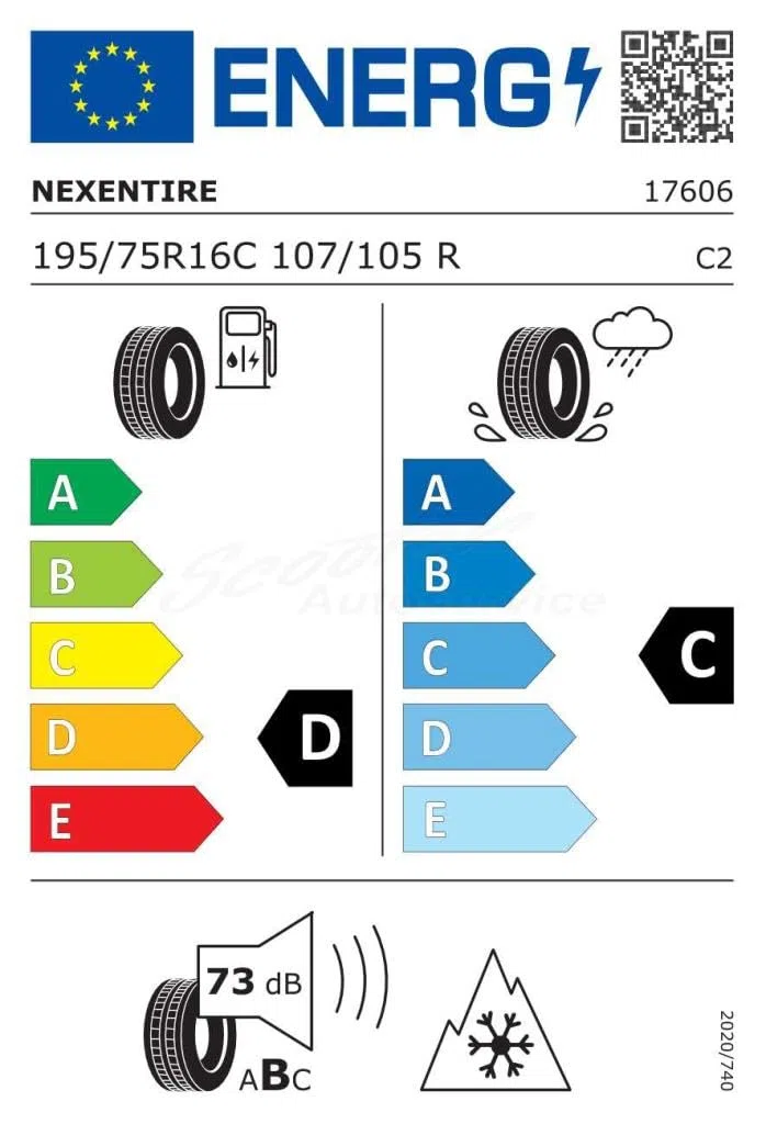 195/75R16C Nexen Tl N Blue 4Season Van (Neu)107R E