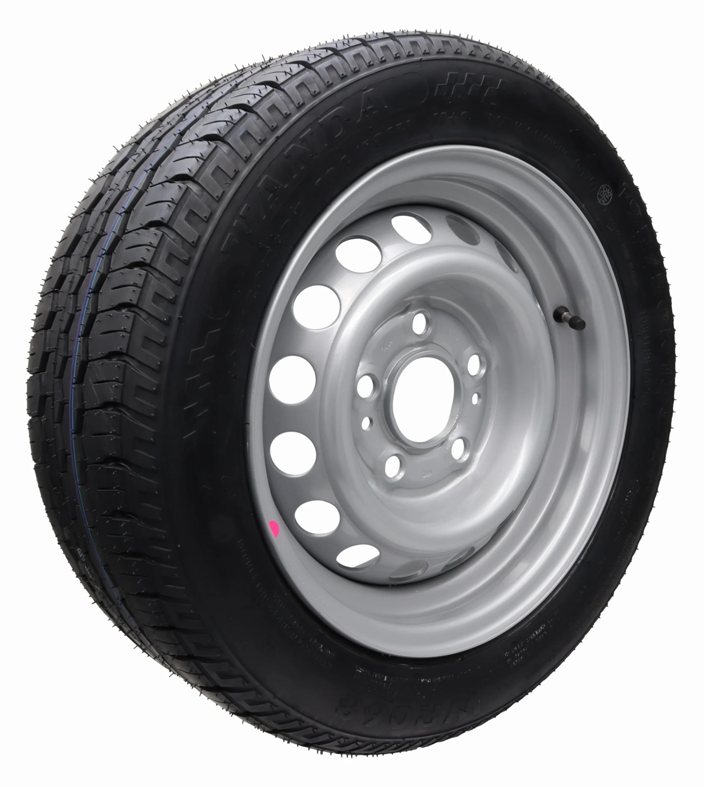 Remorque complète 6Jx13 112x5 ET30 Kenda 195/50R13C 104 N 195 50 R 13C Humbaur Unsinn Roue de remorque