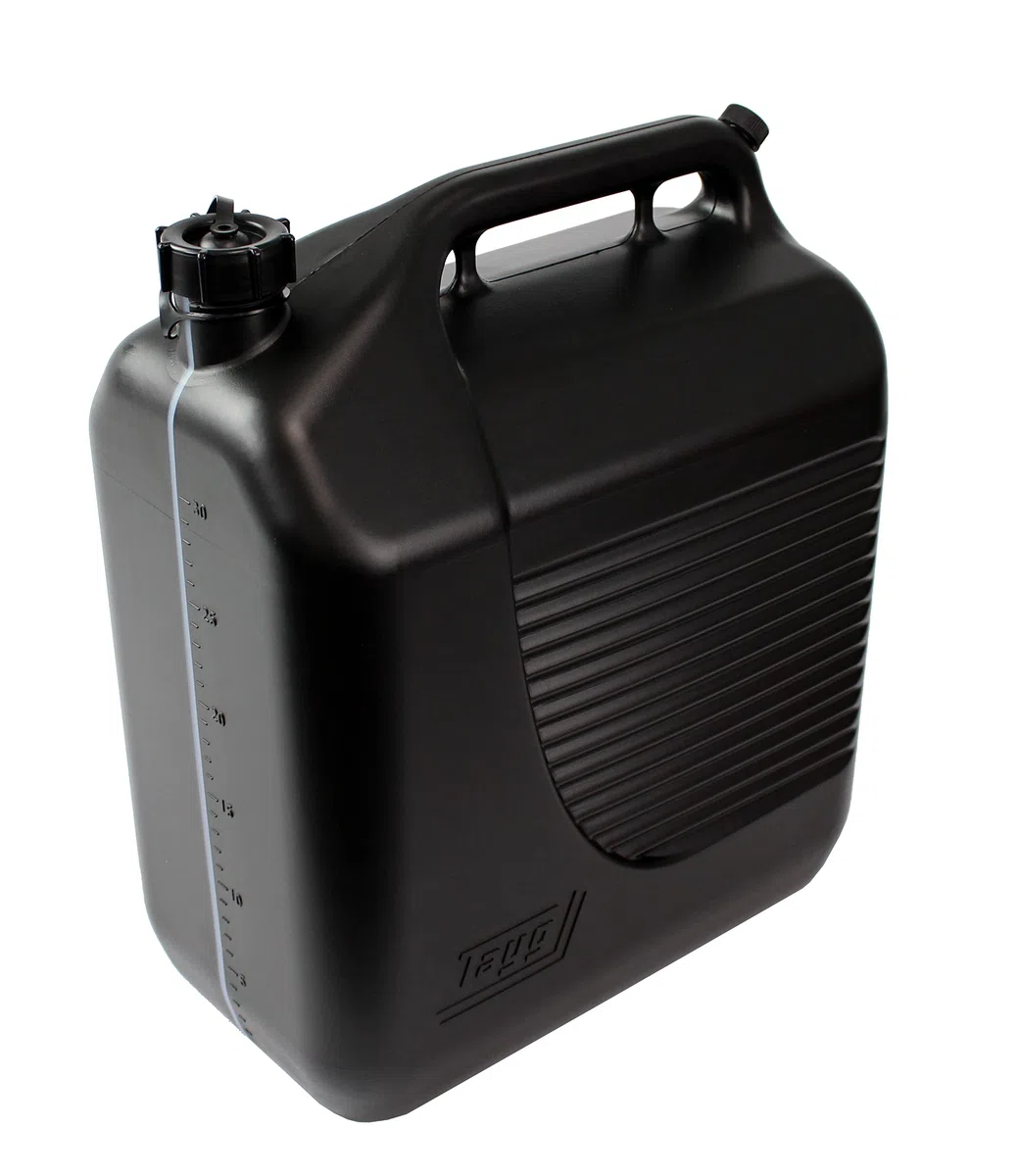 Tayg Bidon 30 litres homologué avec canule et bande de mesure, noir, 604072