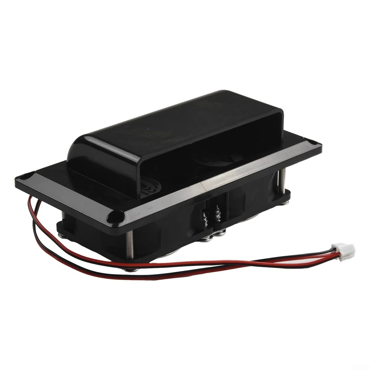 Extracteur d'air 12 V pour camping-car, aérations latérales, ventilateur d'échappement pour camping-car, remorqueur, yacht, caravane (noir)